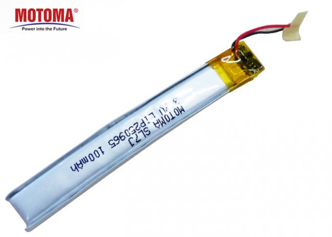 Batterie curve di Motoma, batteria al litio di 3.7V 100mah per i vetri astuti 0