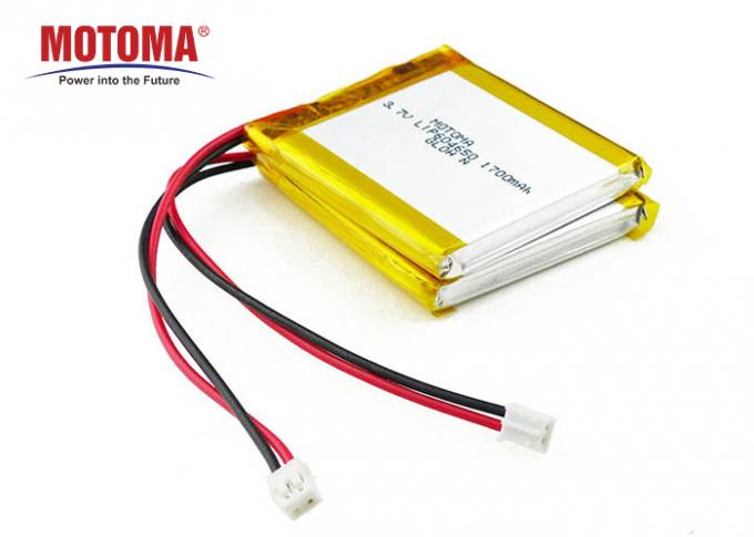 604650 litio Ion Rechargeable Battery 1700mah per la struttura della foto di Digital 0