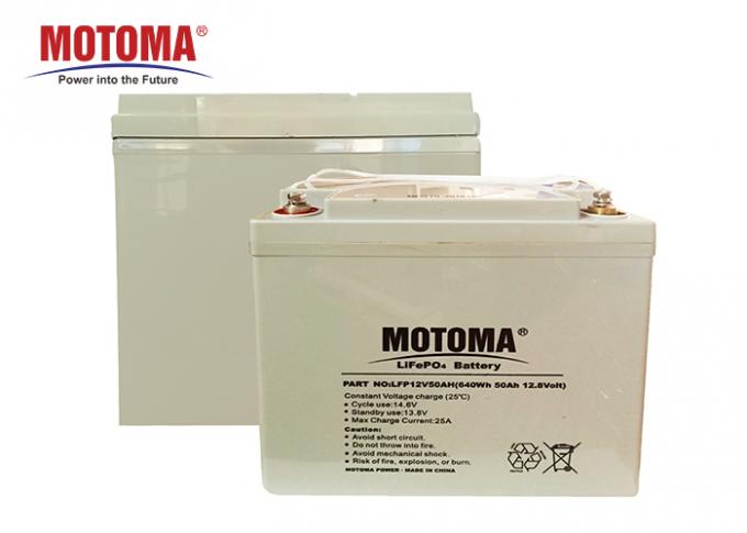 Batteria 50Ah di UL1642 Lifepo4 rispettosa dell'ambiente per il sistema a energia solare 0