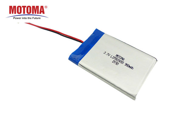 Litio Ion Polymer Rechargeable Battery 900mah ISO9001 di MOTOMA