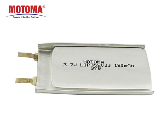 Il litio Ion Rechargeable Battery UN38.3 dell'inseguitore 3.7V 180mAh di GPS ha approvato