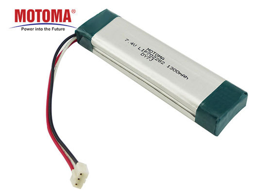 Batteria al litio medica 3.7V 1300mAh di MOTOMA con protezione intelligente