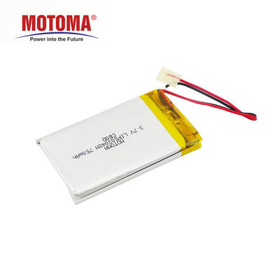 Il litio Ion Battery 3.7V 950mAh di capacità elevata di MOTOMA con il PWB fissa i connettori