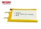 Alto pacchetto su misura LIP563759-3.7V3900mAh della batteria di Lipo di consistenza con i certificati