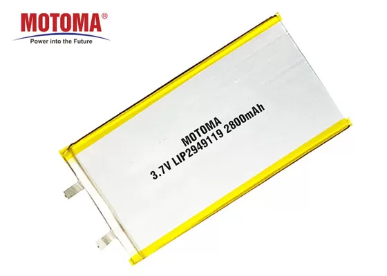 500 volte ciclano il materiale della batteria 2800mAh NMC del polimero del computer portatile di vita