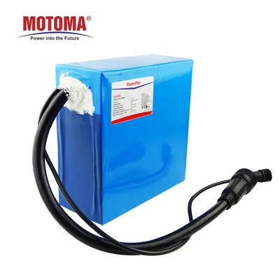 Luce solare ricaricabile su ordinazione di Ion Battery For LED del litio di 12V 50Ah 18650